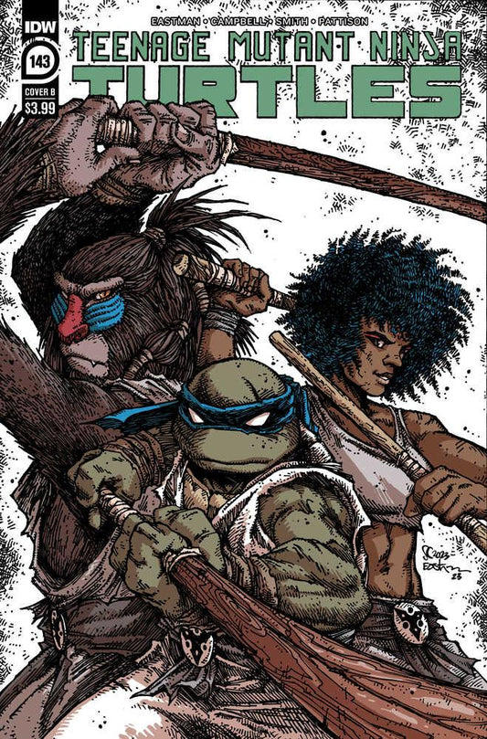 TMNT Ongoing #143 - Cover B Eastman