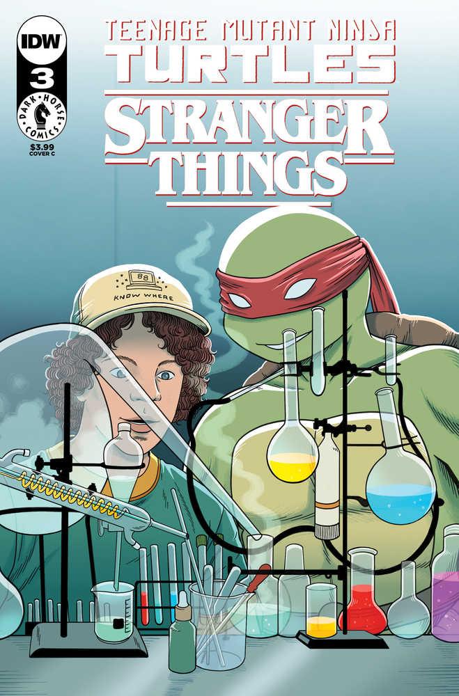 Teenage Mutant Ninja Turtles X Stranger Things #3 - Cover C Woodall