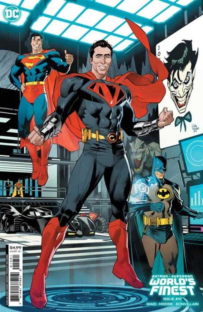Batman Superman Worlds Finest #19 - CVR C Dan Mora Nicolas Cage Variant