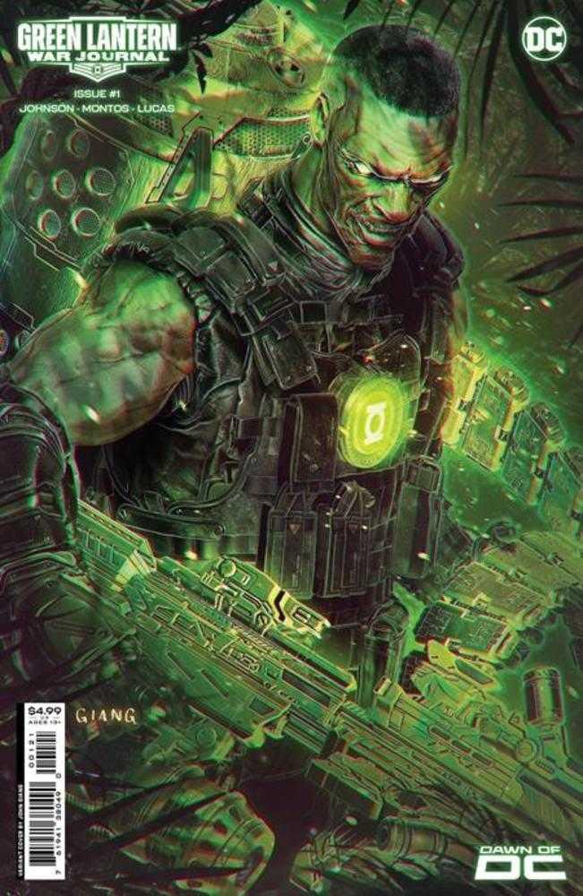 Green Lantern War Journal #1 - CVR B John Giang Variant