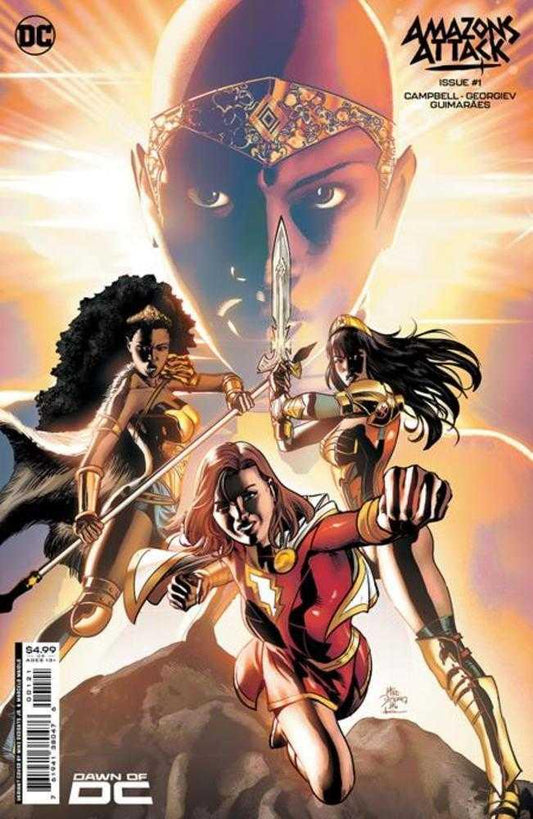 Amazons Attack #1 - Cover B Mike Deodato Jr Card Stock Variant