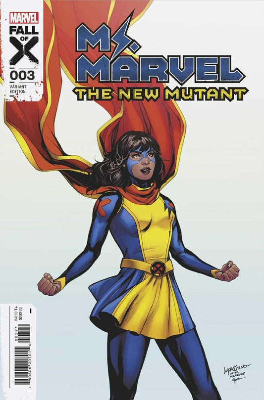 Ms. Marvel: The New Mutant 3 - Ema Lupacchino Homage Variant