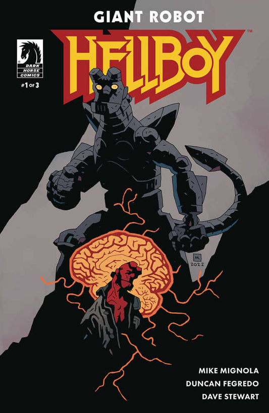 Giant Robot Hellboy #1 Cover B Mignola
