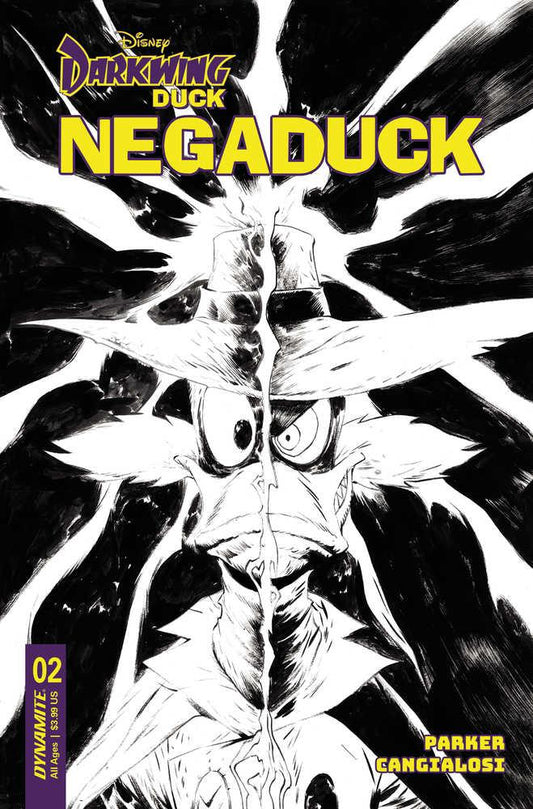 Negaduck #2 Cover F 10 Copy Variant Edition Lee Line Art