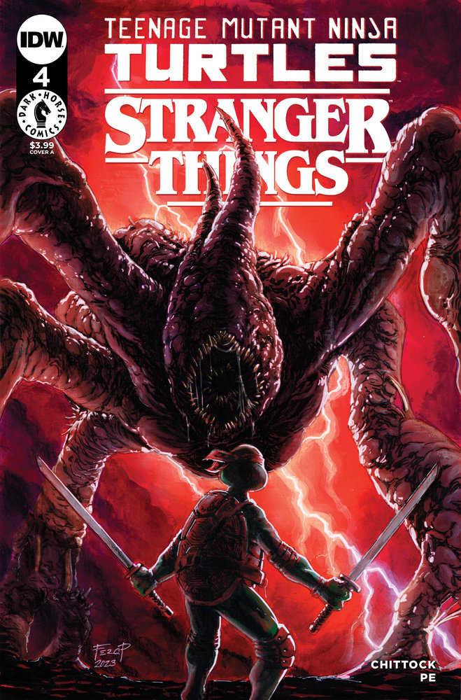 TMNT X Stranger Things #4 - Cover A (PE)