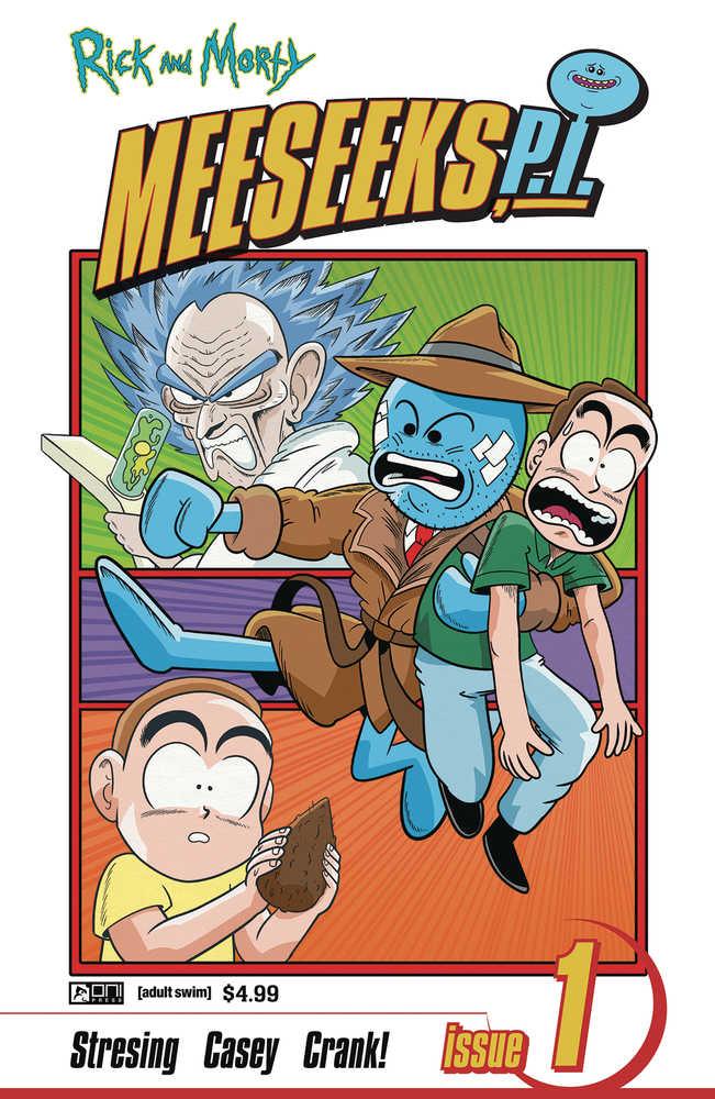 Rick And Morty Meeseeks Pi #1 Cover B Ellerby Manga Variant (Mature)