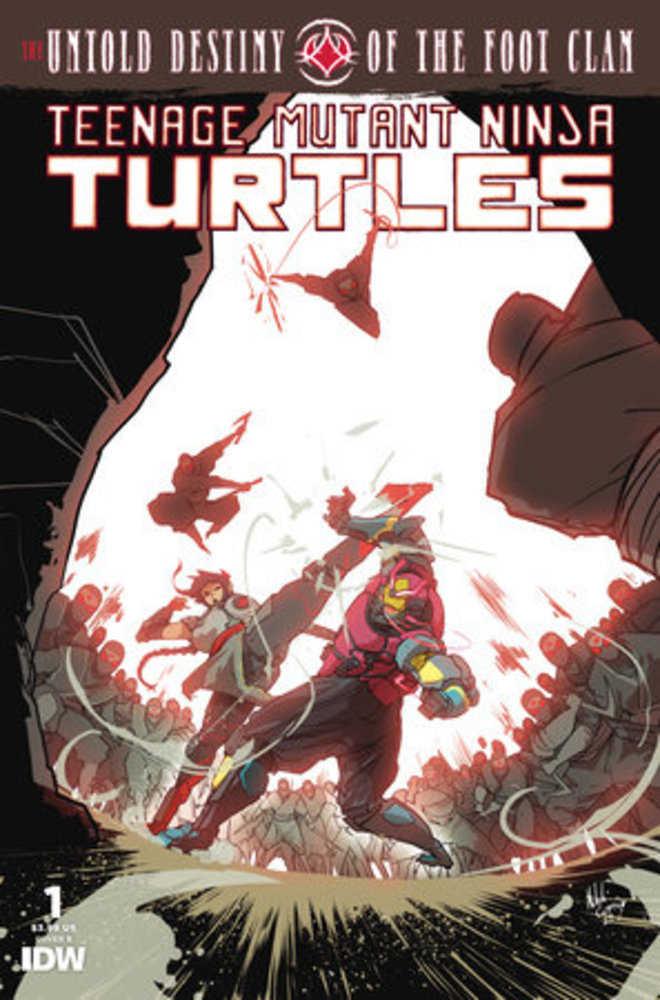 TMNT Untold Destiny Foot Clan #1 - Cover B Cizmeija