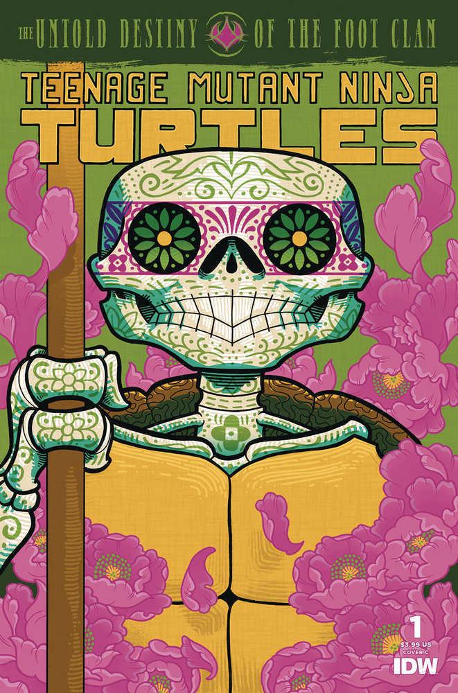 TMNT Untold Destiny Foot Clan #1 - Cover C Dia De Los Muertos
