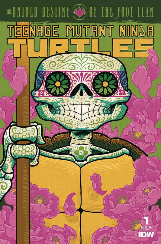 TMNT Untold Destiny Foot Clan #1 - Cover C Dia De Los Muertos