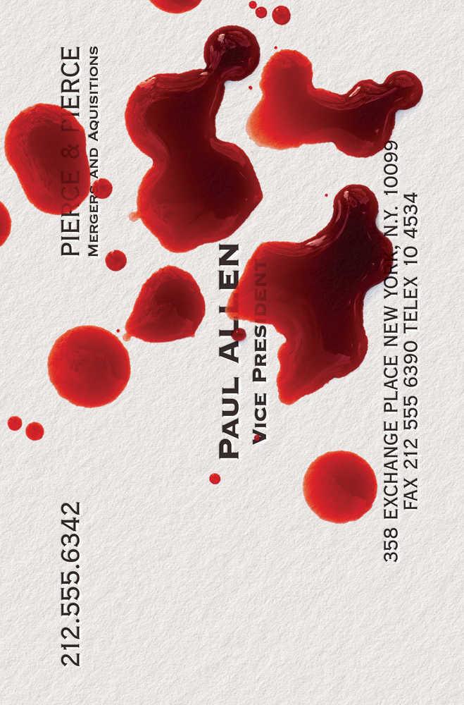 American Psycho #2 (Of 5) Cover C Bruder Business Card (Mature)