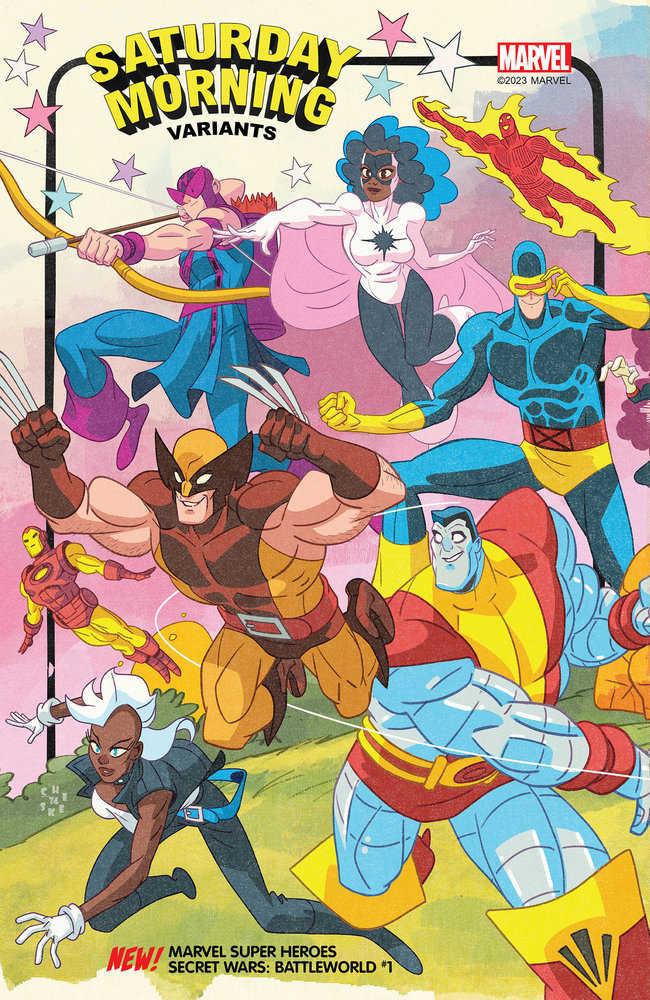 Marvel Super Heroes Secret Wars: Battleworld 1 - Sean Galloway Saturday Morning Variant