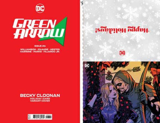 Green Arrow #6 - (Of 12) Cover C Becky Cloonan DC Holiday Card Special Edition Variant