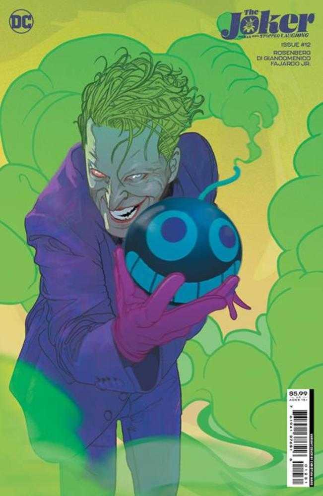 Joker The Man Who Stopped Laughing #12 - Cover C Christian Ward Variant