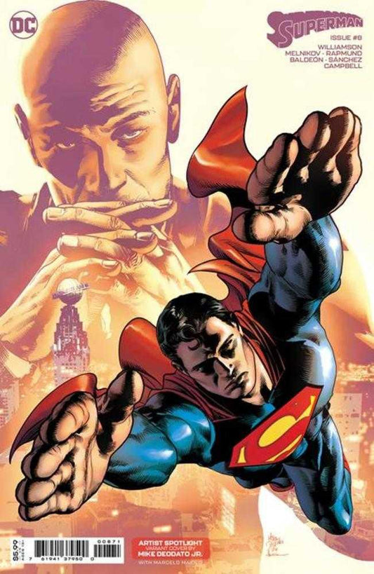 Superman #8 - Cover E Mike Deodato Jr Artist Spotlight Card Stock Variant