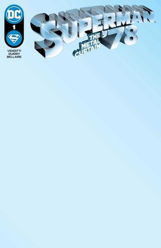 Superman 78 Metal Curtain #1 (of 6) - Cover D Blank Sketch Variant