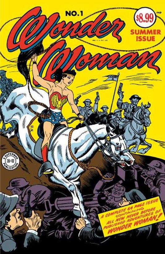Wonder Woman #1 (1942) Facsimile Edition - Cover B Harry G Peter Foil Variant