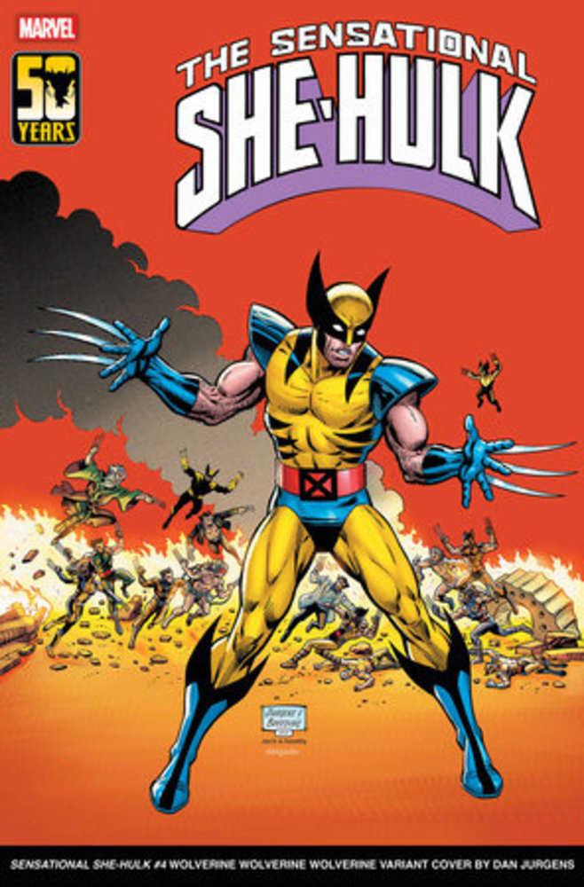 Sensational She-Hulk #4 - Dan Jurgens Wolverine Wolverine Variant