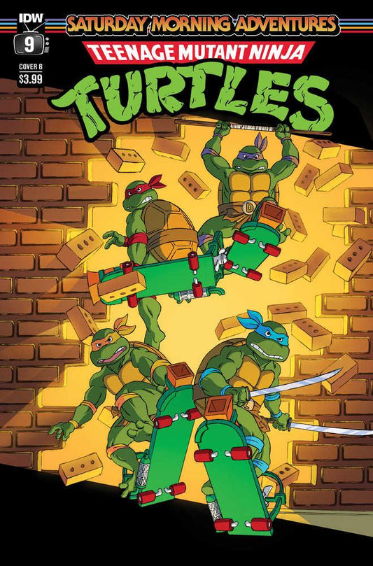 Teenage Mutant Ninja Turtles Saturday Morning Adventure 2023 #9 - Cover B Schoening