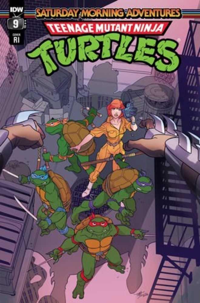 Teenage Mutant Ninja Turtles Saturday Morning Adventure 2023 #9 Cover C 10 Levins