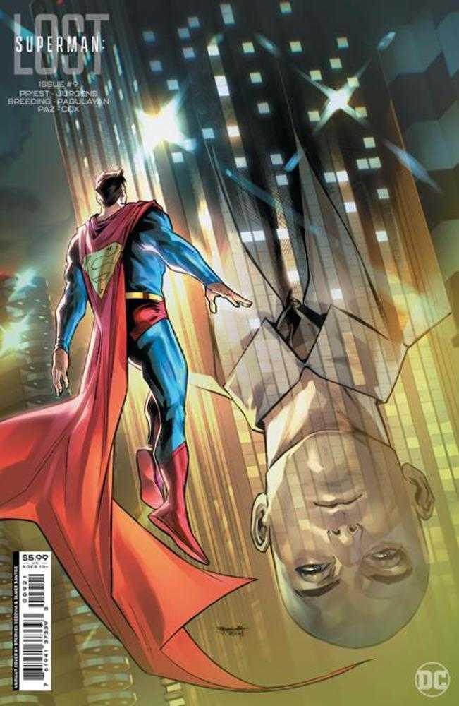 Superman Lost #9 - (Of 10) Cover B Stephen Segovia Card Stock Variant