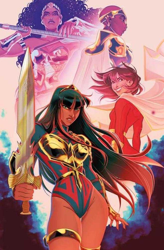 Amazons Attack #4 - Cover B Sweeney Boo Card Stock Variant