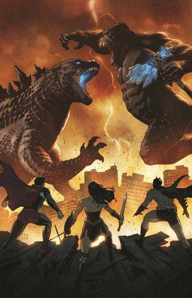 Justice League vs Godzilla vs Kong #4 (Of 7) Cover D 1 in 25 Jorge Molina Card Stock Variant