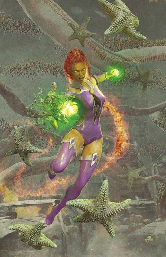 Titans Beast World #4 - (Of 6) Cover B Bjorn Barends Card Stock Variant