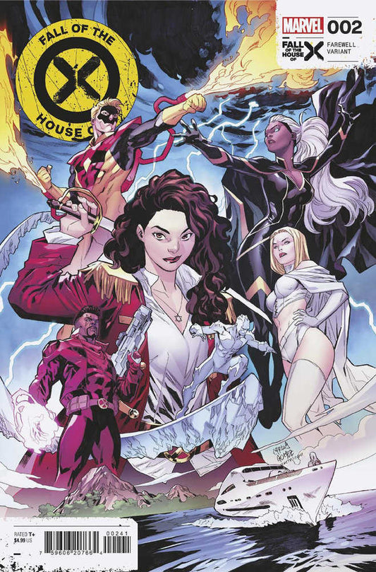 Fall Of The House Of X 2 - Carlos Gomez Farewell Krakoa Variant [Fhx]