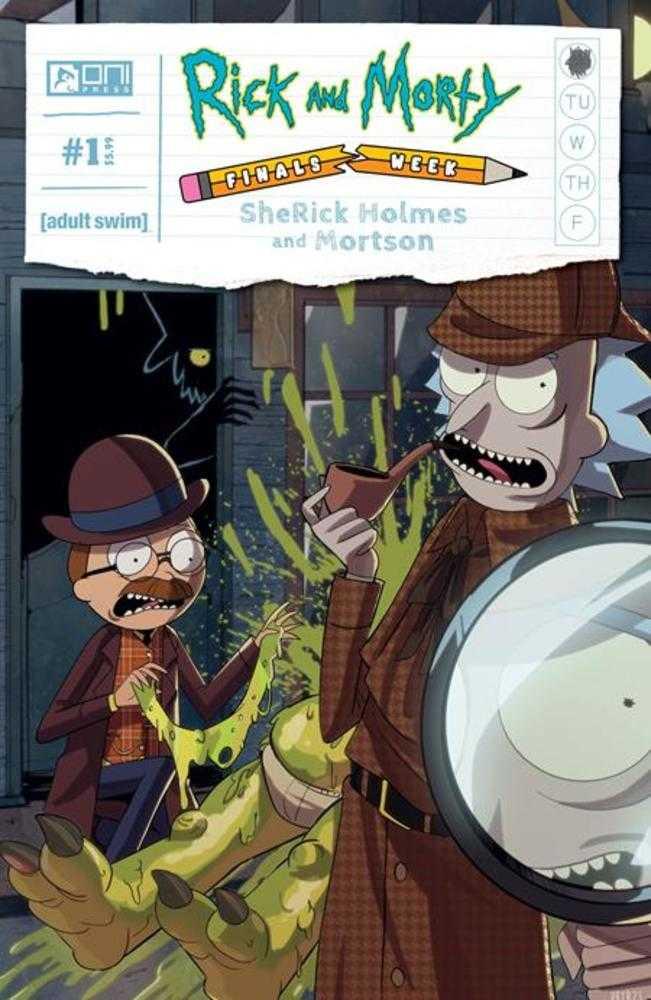 Rick And Morty Presents Finals Week Sherick Holmes And Mortson #1 (Of 5) - Cover A Priscilla Tramontano (Mature)