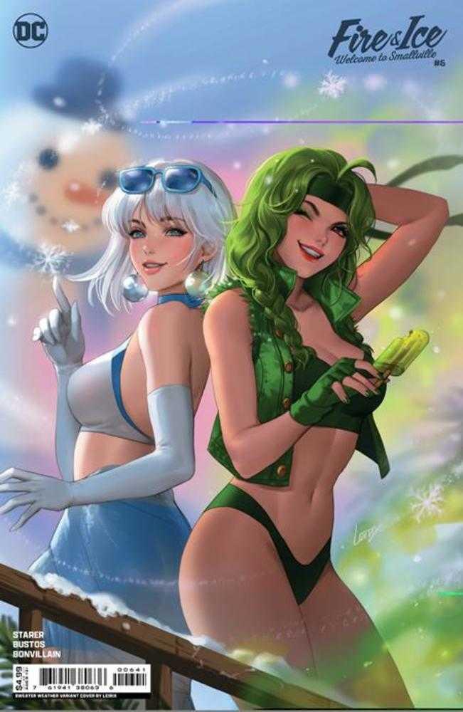 Fire & Ice Welcome To Smallville #6 (Of 6) - Cover D Lesley Leirix Li Sweater Weather Card Stock Variant