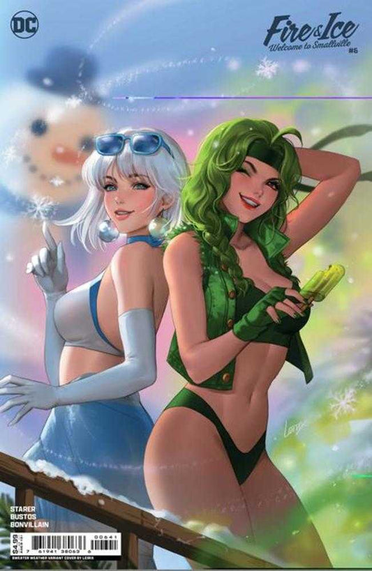 Fire & Ice Welcome To Smallville #6 (Of 6) - Cover D Lesley Leirix Li Sweater Weather Card Stock Variant