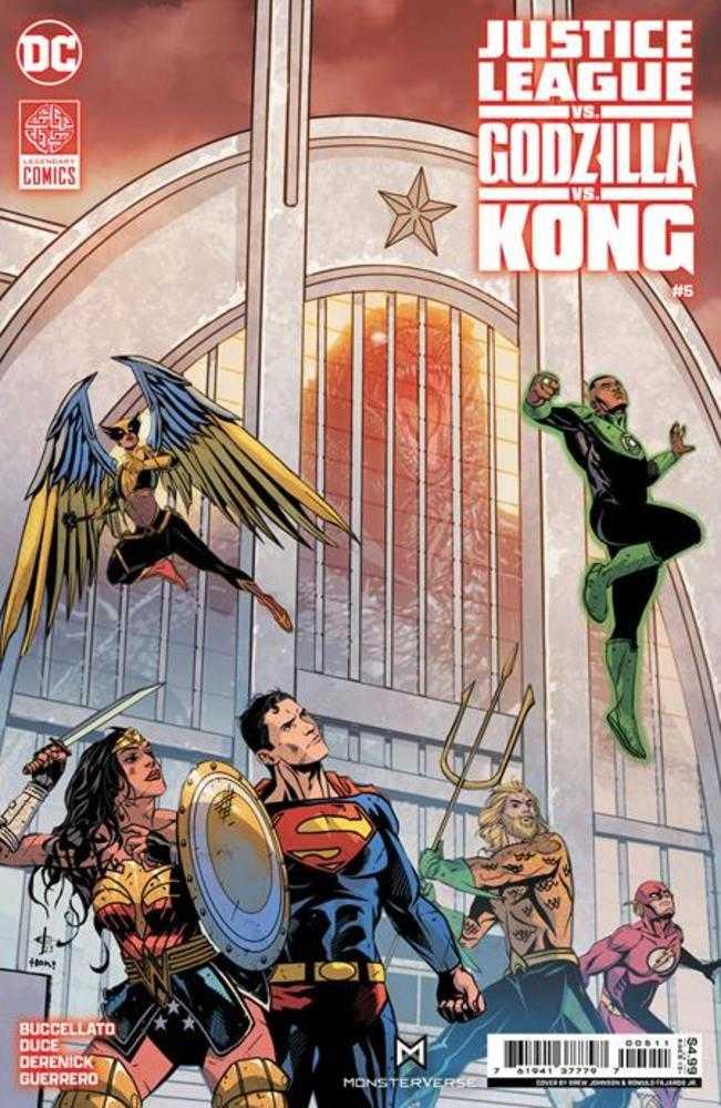 Justice League vs Godzilla vs Kong #5 (Of 7) - Cover A Drew Johnson