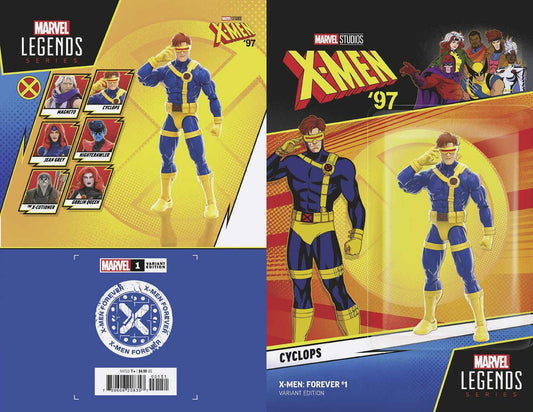 X-Men: Forever #1 - X-Men 97 Cyclops Action Figure Variant [Fhx]