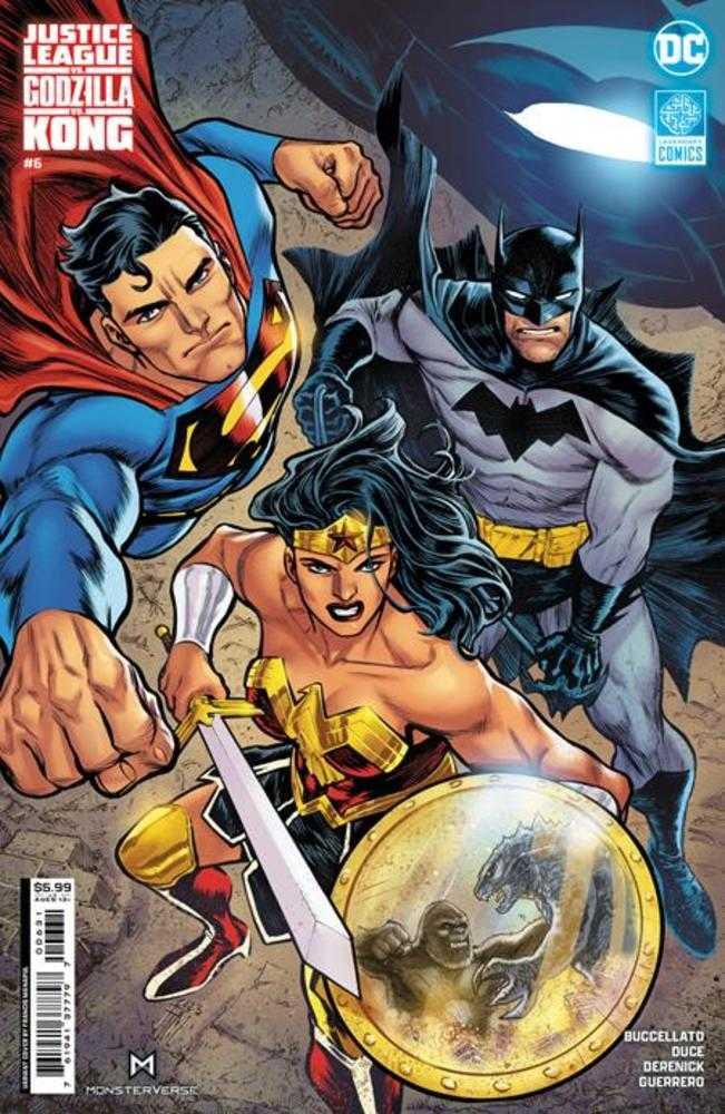 Justice League vs Godzilla vs Kong #6 (Of 7) - Cover C Francis Manapul Card Stock Variant