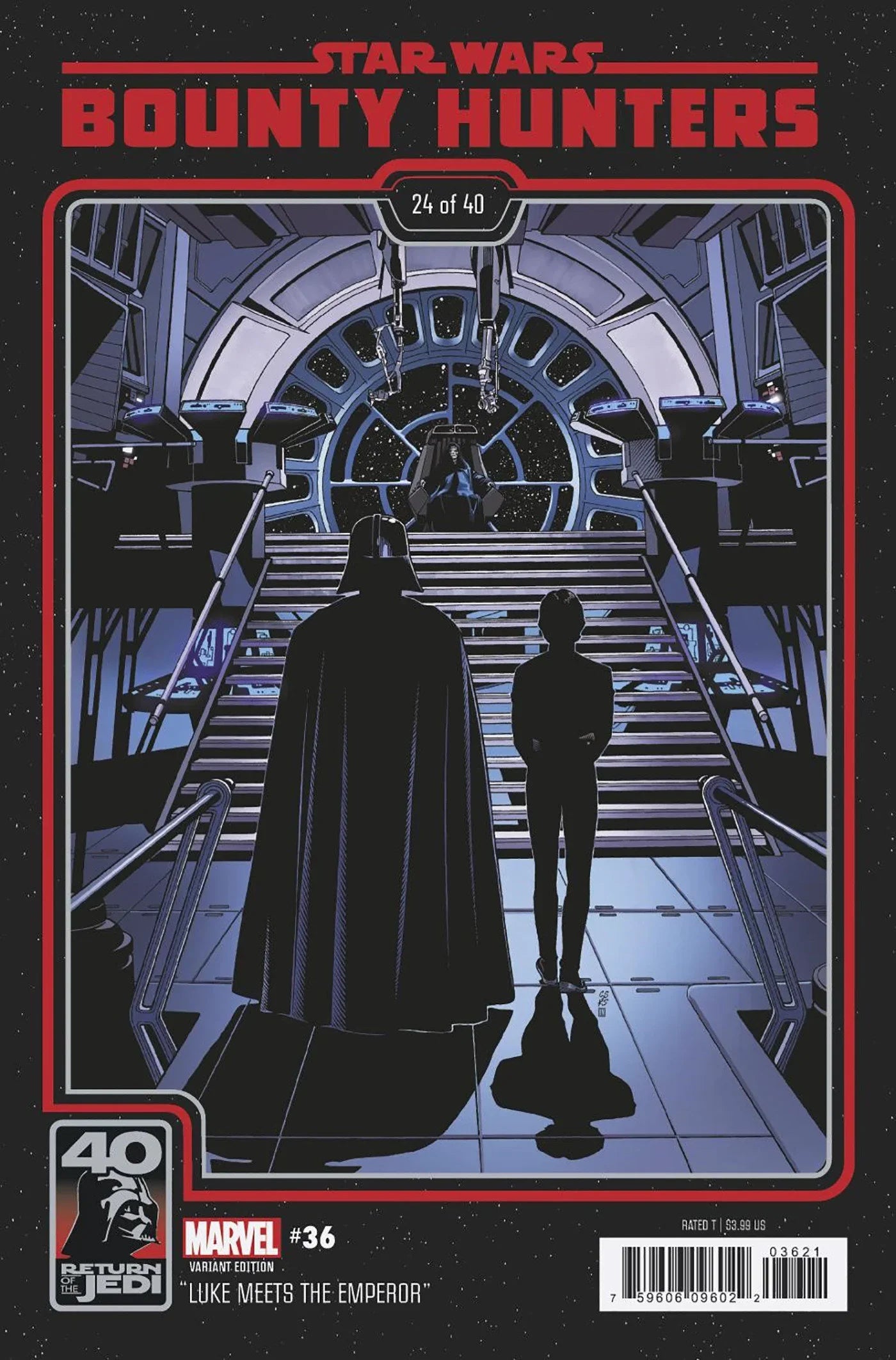 Star Wars: Bounty Hunters 36 - Chris Sprouse Return Of The Jedi 40th Anniversary Variant