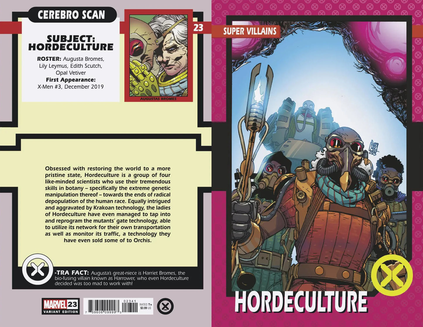 X-Men 23 - Giuseppe Camuncoli Trading Card Variant