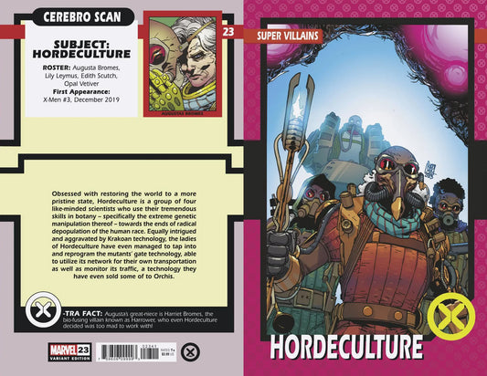 X-Men 23 - Giuseppe Camuncoli Trading Card Variant