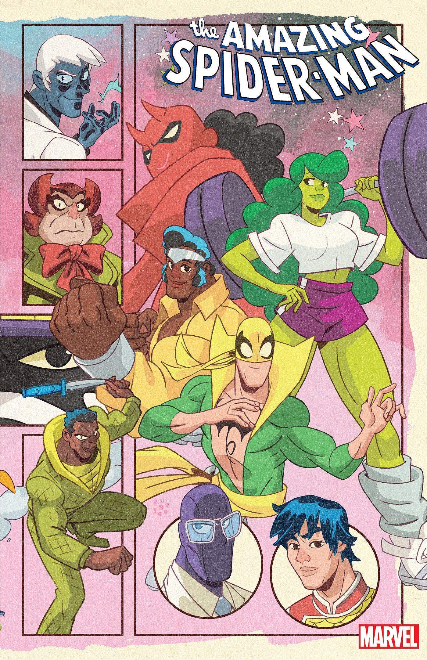 Amazing Spider-Man 40 - Sean Galloway Saturday Morning Connecting Variant [Gw]