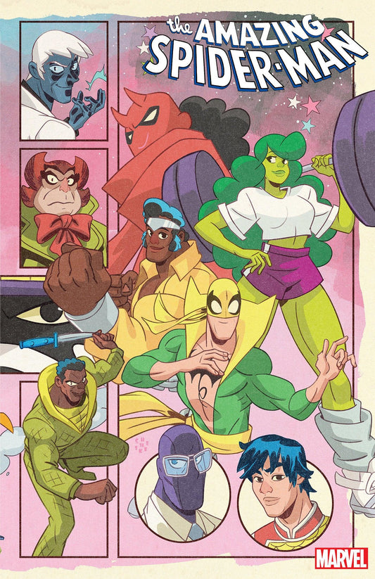 Amazing Spider-Man 40 - Sean Galloway Saturday Morning Connecting Variant [Gw]