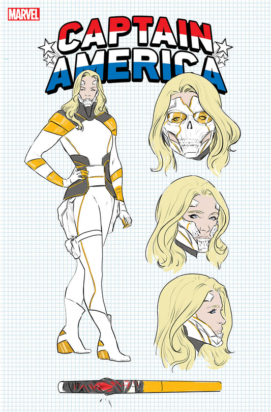 Captain America 750 - Carmen Carnero Design Variant