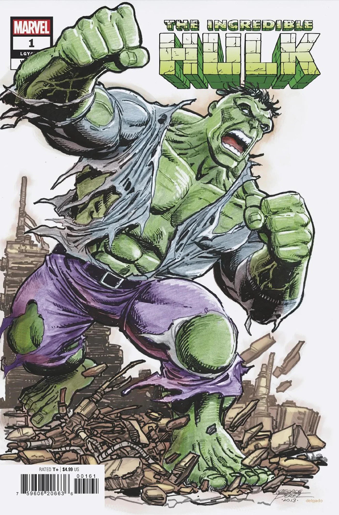 Incredible Hulk 1 - George Perez Variant
