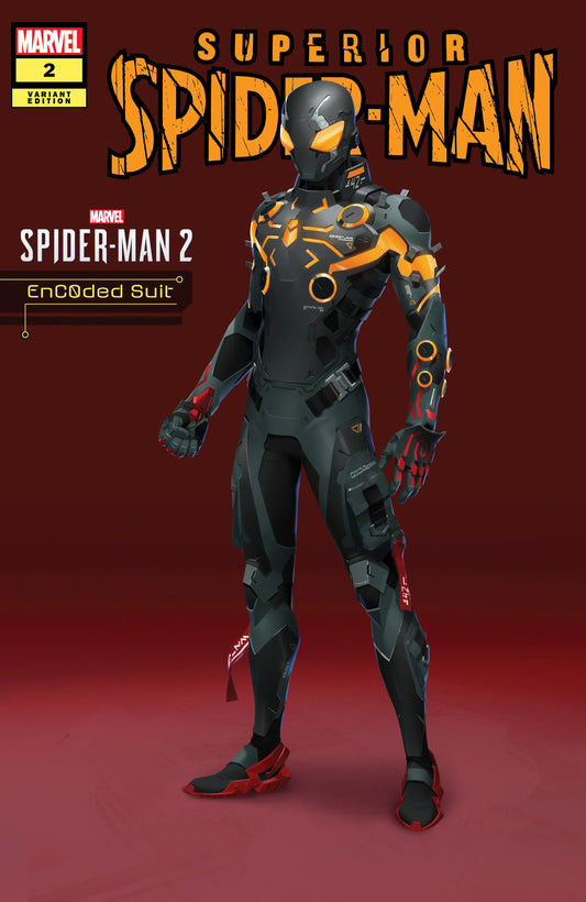Superior Spider-Man 2 - Encoded Suit Marvel'S Spider-Man 2 Variant