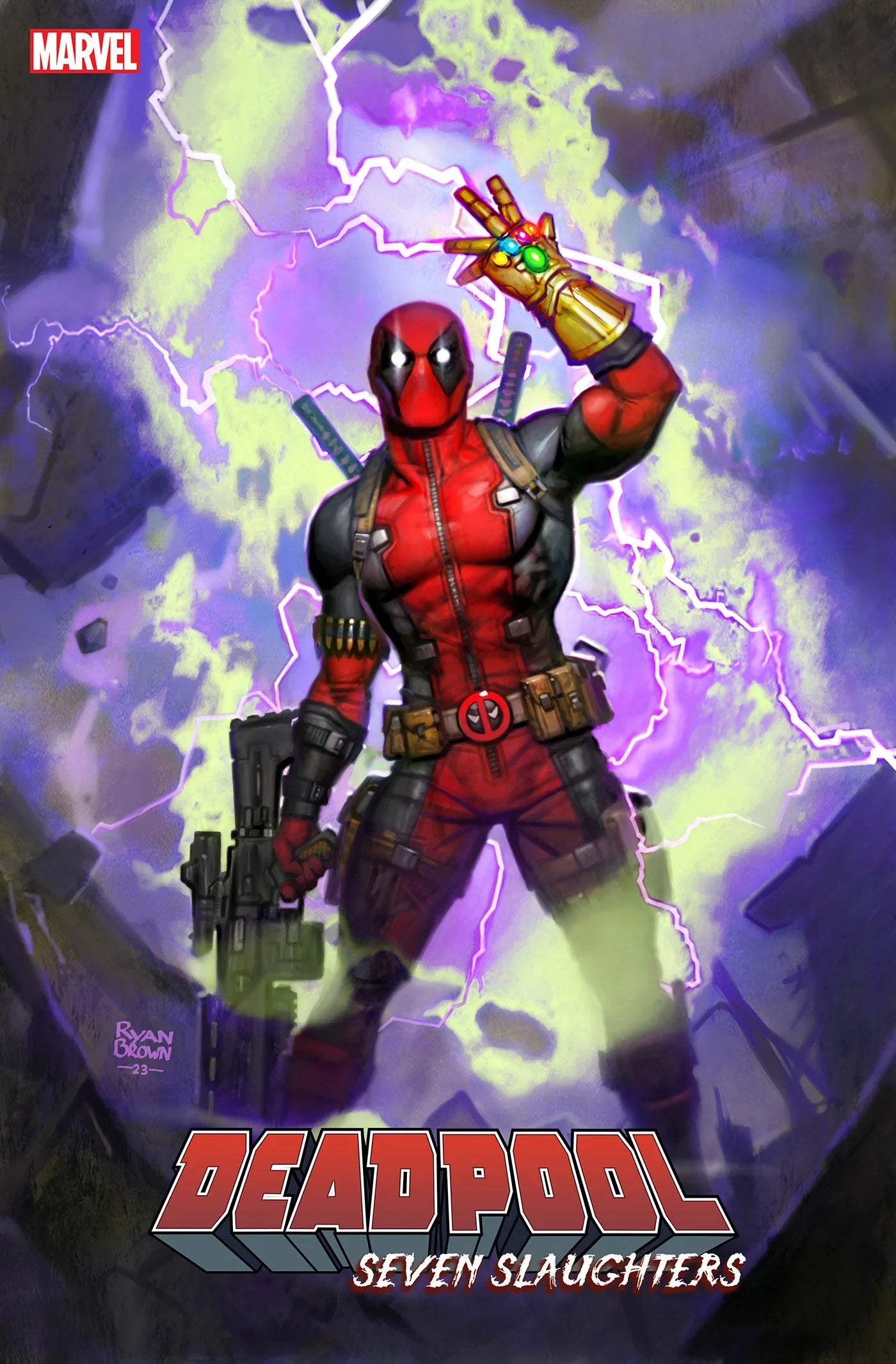 Deadpool: Seven Slaughters 1 - Ryan Brown Variant