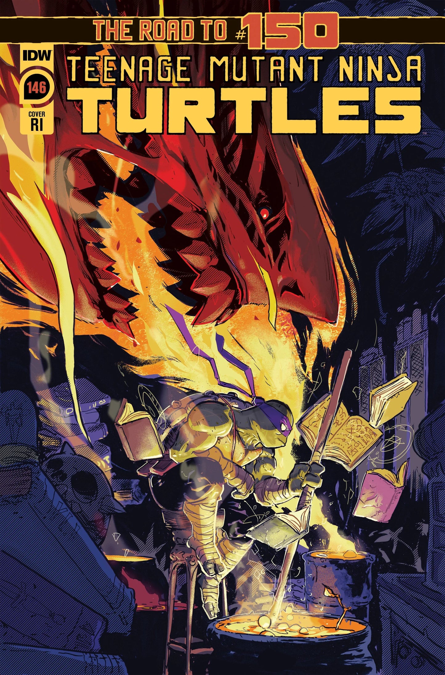 Teenage Mutant Ninja Turtles #146 Variant Ri (10) (Rossmo)