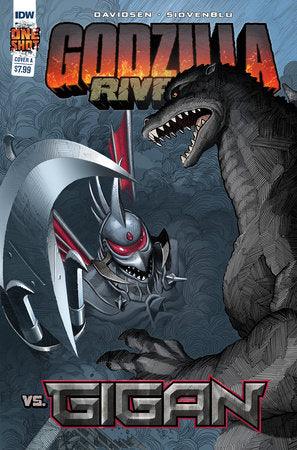 The One Stop Shop Comics & Games Godzilla Rivals Vs Gigan Oneshot Cvr A Ej Su (11/30/2022) IDW PUBLISHING