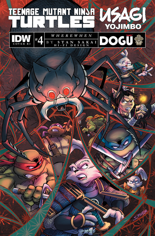 TMNT/Usagi Yojimbo: Wherewhen #4 - Variant RI 1:10 (Myer)