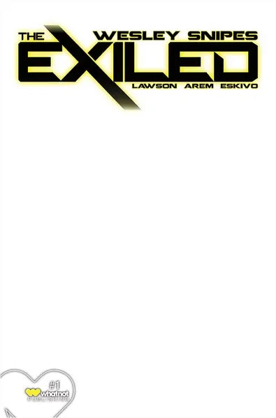 The Exiled #1 (Cover N Blank Sketch Variant)