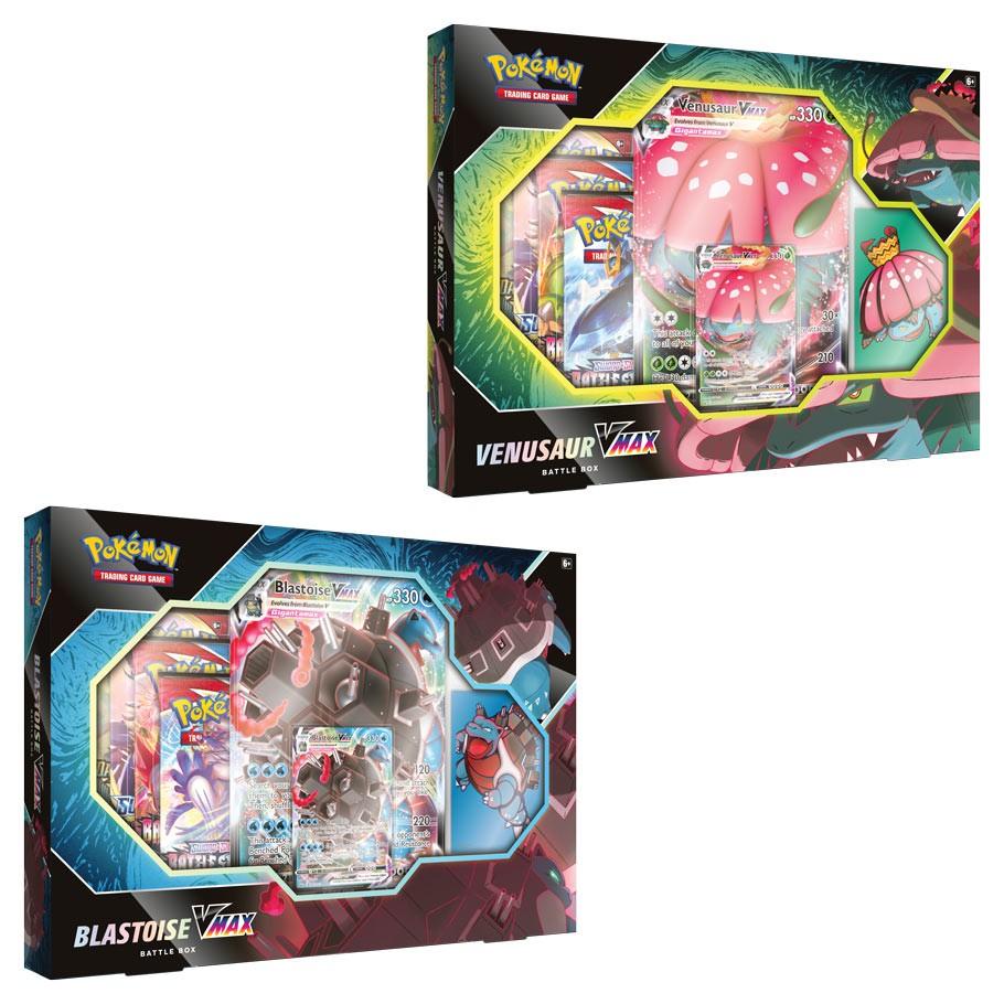 Pokémon Tcg: Venusaur Vmax Or Blastoise Vmax Battle Box %product_vendow% - The One Stop Shop Comics & Games