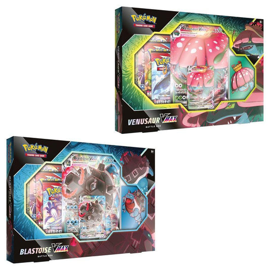 Pokémon Tcg: Venusaur Vmax Or Blastoise Vmax Battle Box %product_vendow% - The One Stop Shop Comics & Games
