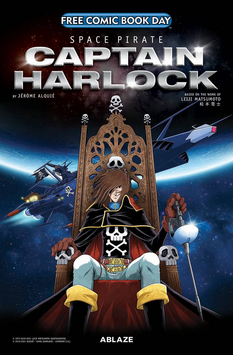 FCBD 2021 Space Pirate Captain Harlock - The One Stop Shop Comics & Games